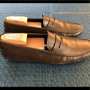 Tod’s Mens Gommino Brown Loafers